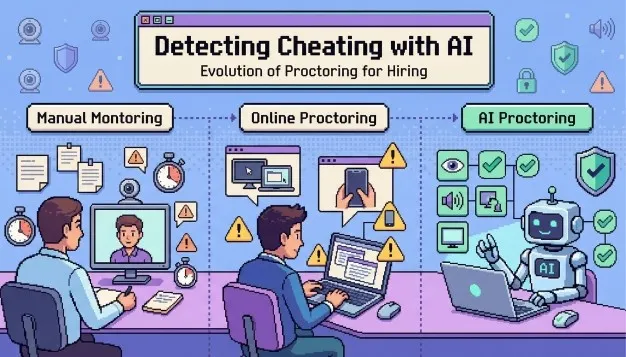 Detecting Cheating with AI: Evolution Of Proctoring For Hiring